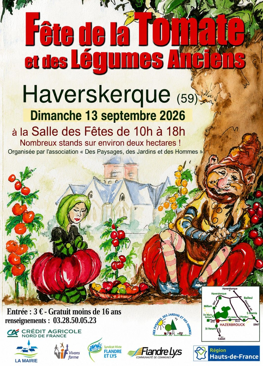 Affiche de Fête de la tomate